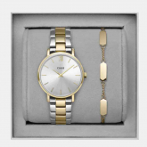 Montre Cluse Gift Box Minuit Watch and Bracelet Gold Colour