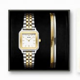 Montre Cluse Giftbox Gracieuse Petite Bicolour & double snake bracelet 