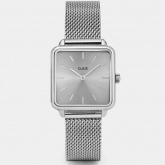 Montre Cluse La Ttragone Mesh Full Silver Colour