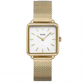 Montre Cluse La Ttragone Mesh White, Gold Colour