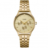 Montre Cluse Minuit Multifunction Watch Steel, Full Gold colour