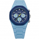 Montre D1 Milano Polychrono Blue Blast