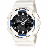 Montre GShock Classic - Srie GA-100 - Blanc