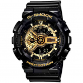 Montre GShock Classic - Srie GA-110 - Noir & Or