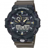 Montre GShock Classic - Srie GA-700 - Noir & Kaki