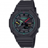 Montre GShock Classic - Srie GA-B2100 Solaire - Noir & Fluo