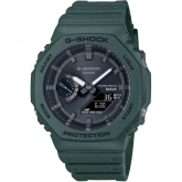 Montre GShock Classic - Srie GA-B2100 Solaire - Vert fonc