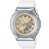 Montre GShock G-Steel Lady - Srie GM-S2100 - Blanc & Dore