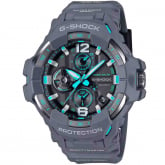 Montre GShock Master of G - GravityMaster - Gris & Turquoise