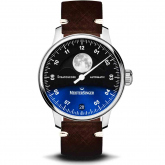 Montre MeisterSinger Stratoscope Noir dgrad vers le Bleu