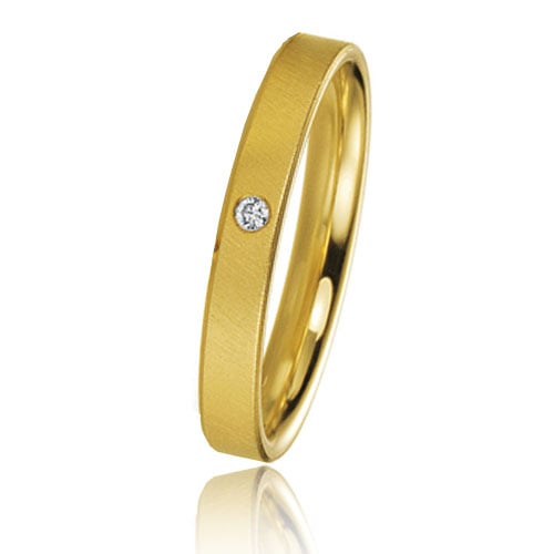 Alliance Basic Light 3 mm3 mm Or Jaune diamant Lana - 05601
