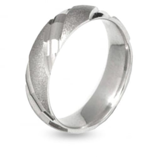 Alliance en platine Aquitaine 3 mm 3 mm Platine 950 Elise - AQUITAINE3PT
