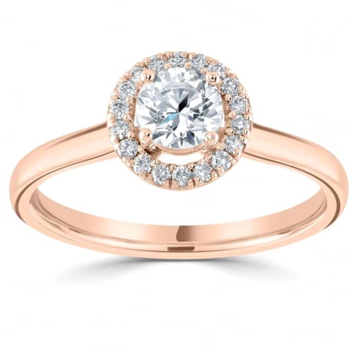 Bague de Fianailles Accompagne Katia 0.15 ct - RC2015