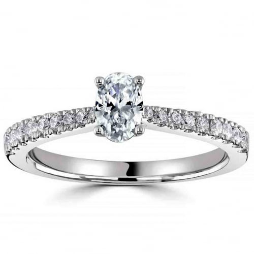 Bague de Fianailles accompagnes Clarisse 0.25 ct - R1-2354