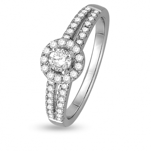 Bague de fianailles Asha 0.15 ct - SOD2815