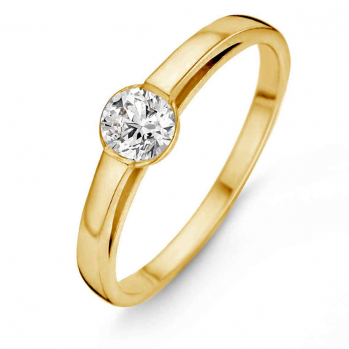 Bague Diamant B*Diamond 0.23 carat en Or Jaune  - 91FE40A-