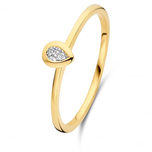 Bague Diamant Solitaire 0.08 ct Nolwenn - 067066A