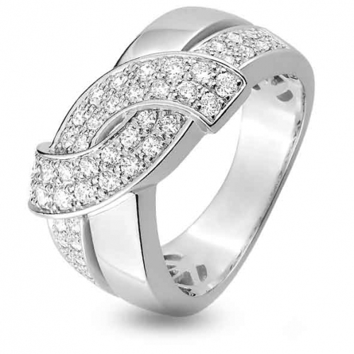 Bague Diamants 0.62 ct  - 1.6051.21