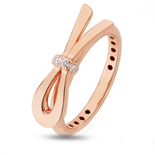 Bague Diamants Emma Gioielliamo 0.1 ct Miya - KGA-582R-ROSE