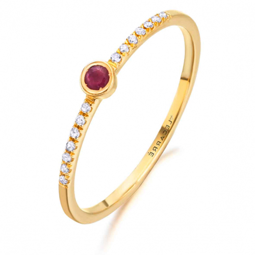 Bague Rubis et Diamants - Lecarr - Orianna - GA105RU