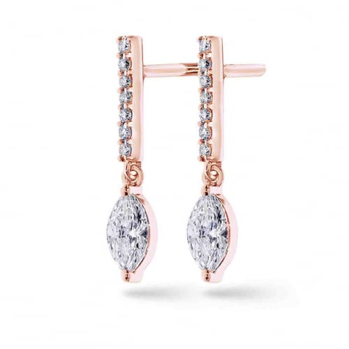 Boucles d'oreilles Diamants 0.21 ct -Kazuko - 064231A