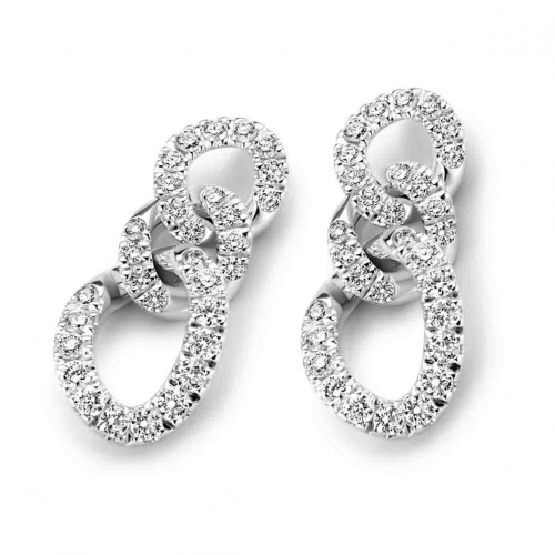 Boucles d'Oreilles Diamants 1.13 ct -Elsa - 064564A