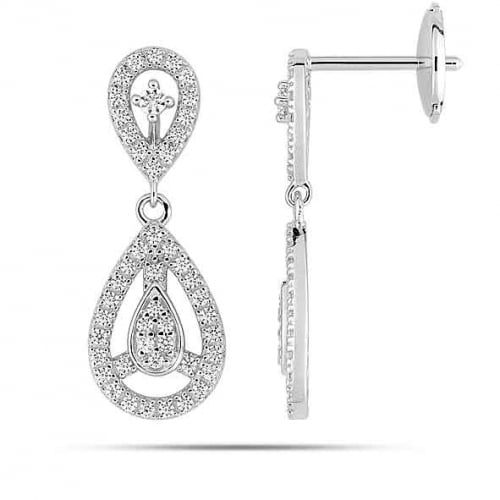 Boucles d'oreilles Diamants