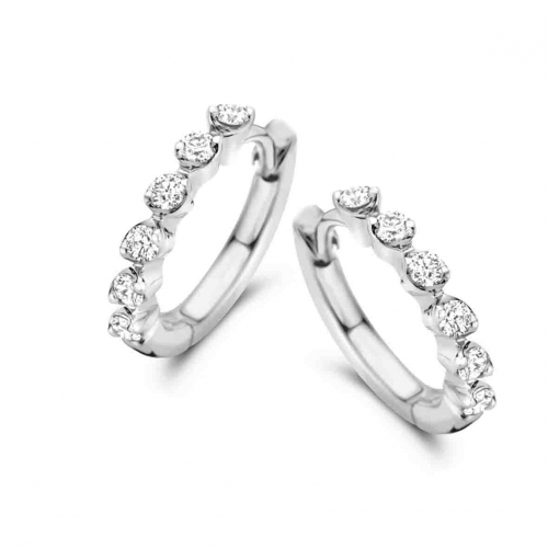 Boucles d'oreilles diamants croles One More - Ischia 066905A
