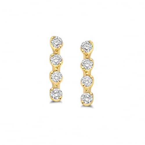 Boucles d'oreilles diamants One More - Ischia 066743A
