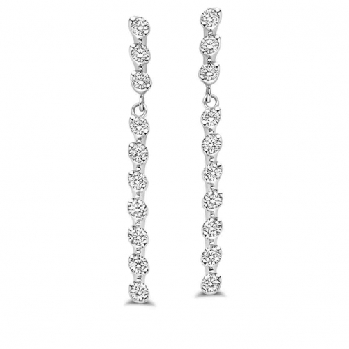 Boucles d'oreilles diamants One More - Ischia 066821A
