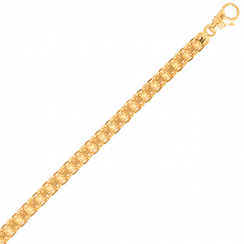 Bracelet en or maille Bismarck 1,7mm - 1.4g Justine - BK30-B