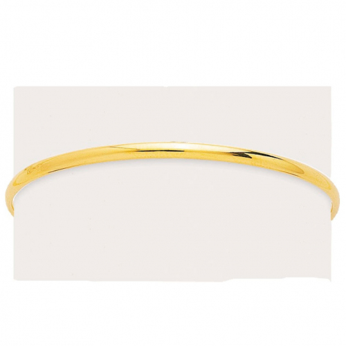 Bracelet jonc fil ovale massif 2,4mm Anglina - 359.25