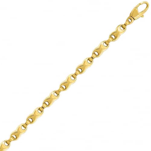 Bracelet or jaune 4mm - 6.35g Clmentine- 7324-B