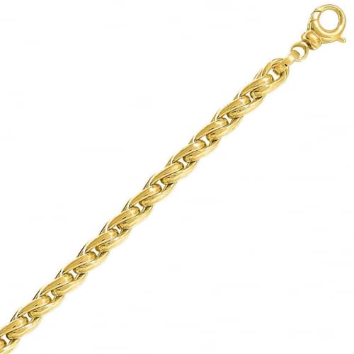 Bracelet or jaune 5mm - 8.7g Lucia- 7334