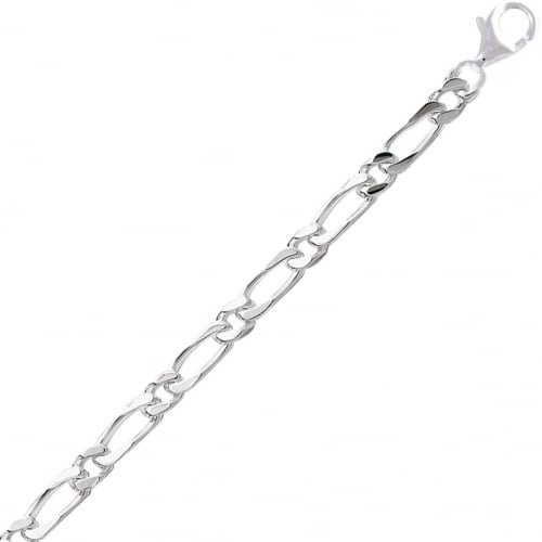 Chaine Argent maille Alterne 15.35g - 4 mm - Magalie - 301266C