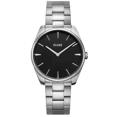 Cluse Froce Steel Black, Silver Colour -  - CW11103