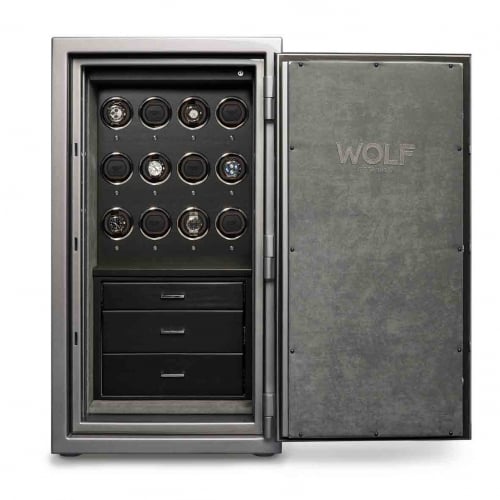 Coffre Montre et bijoux Wolf 1834 -ATLAS 12 PIECE WINDER SAFE - 491265