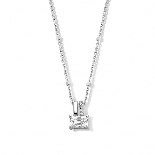 Collier Argent serti de Zirconium - Naiomy Moments - Heiana