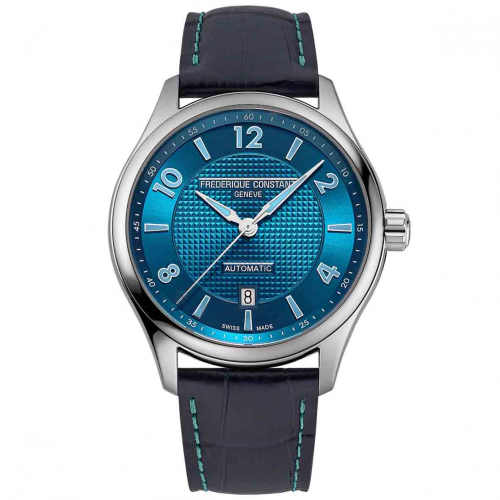 Frdrique Constant Runabout Limited Edition Automatique Cadran Bleu Clair Bracelet Cuir - FC-303RMLN5B6