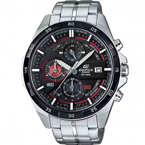 Montre Casio Edifice - Chronographe standard - Noir & Rouge - EFR-556DB-1AV