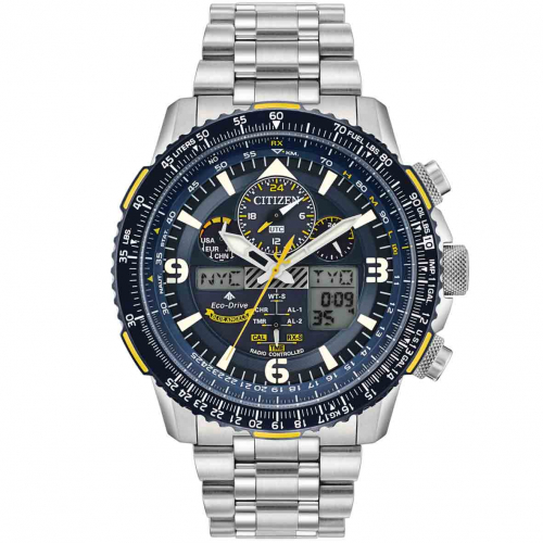 Montre Citizen Promaster Skyhawk Blue Angel 45.4 mm- JY8078-52L