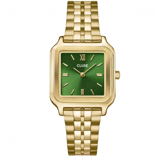 Montre Cluse Gracieuse Watch Steel, Forest Green, Gold Colour -  - CW11905