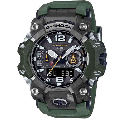 Montre GShock Master of G - Mudmaster - Vert 58.7 x 52.1 mm- GWG-B1000-3A