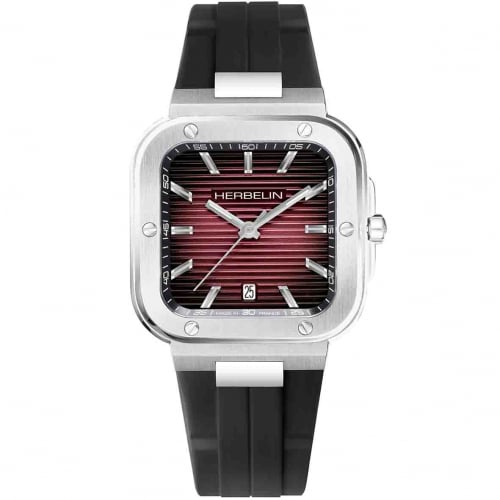 Montre Herbelin Cap Camarat Square Homme Quartz Plonge - 12246A18CA