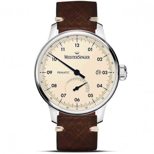 Montre MeisterSinger Primatic - Ivoire 41.5 mm- PR903-CV