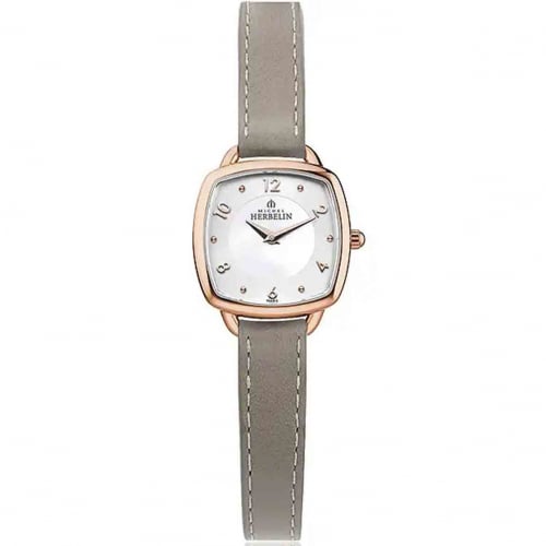 Montre Michel Herbelin Equinoxe Femme Acier et PVD Rose 23 mm - 17499/PR29GR