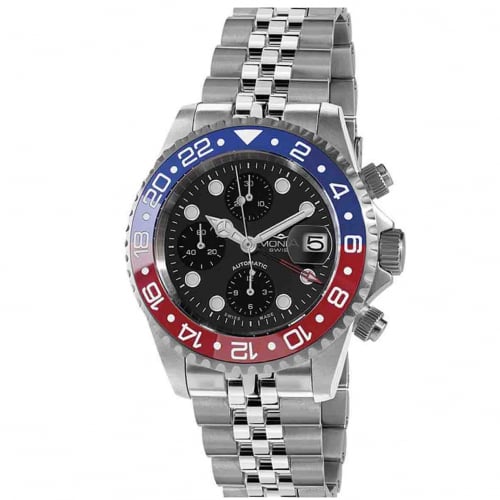 Montre Mondia - Icon - Legend 43 mm- MS-235-SS-RDBL-BK-GB