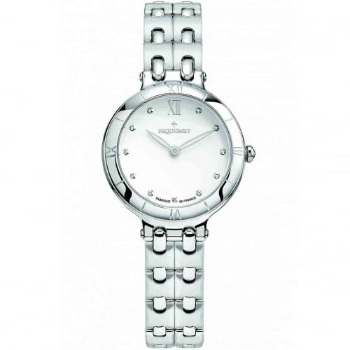 Montre Pequignet Moorea cadran blanc 29 mm - 7829413 