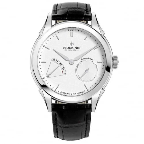 Montre Pequignet Royale Origine Automatique Cadran Blanc - 9010133-CN 