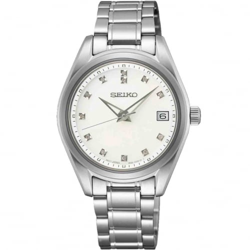 Montre Seiko Lady Sport Quartz cadran Blanc nacr 32 mm - SUR579P1